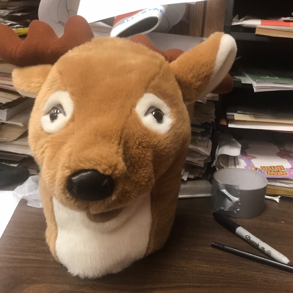 Asis like new Deer head over